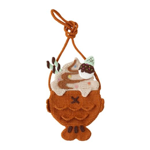 苏苏姐家鲷鱼烧冰淇淋包手工diy编织钩针毛线团自制包包材料包 商品图4