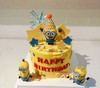 小黄人-卡通生日蛋糕 商品缩略图0