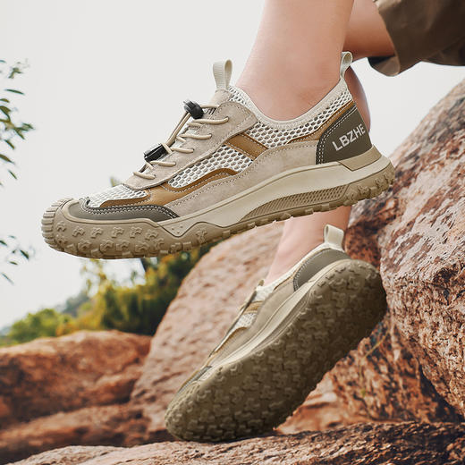 热卖中！！【拍小一码】【大Je*p官方旗舰店同款】领豹者男士户外运动徒步鞋P552（38码预售！预计5月29号左右发货！） 商品图2