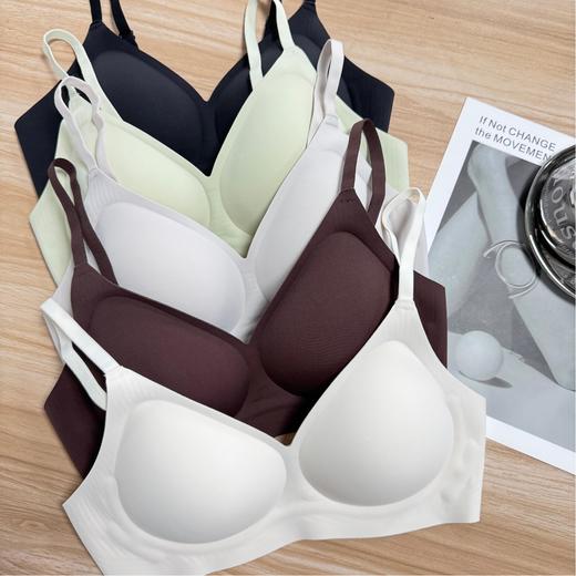 【新品内衣专场 】小胸救星 厚胸垫无钢圈果冻内衣   固定杯防空杯 聚拢超舒适 商品图0