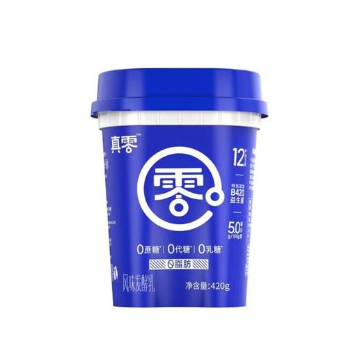 真零420g脱脂零乳糖酸奶 商品图0