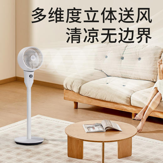 SEEDEN 7in立式空气循环扇XD-1520FB 商品图1