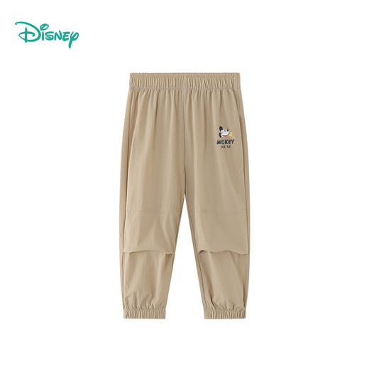 迪士尼2025夏季新款男童冰感长裤中大童运动休闲裤防蚊裤户外伞兵裤ZD2EK016 商品图6