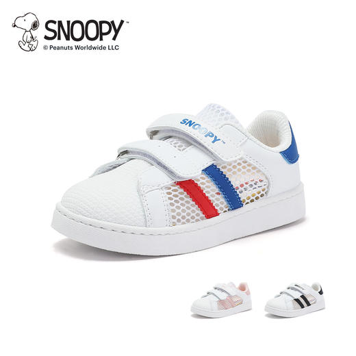 【史努比】SNOOPY史努比童鞋儿童板鞋春夏网面男女童贝壳头运动鞋学生低帮小白鞋子26-37★ 商品图1
