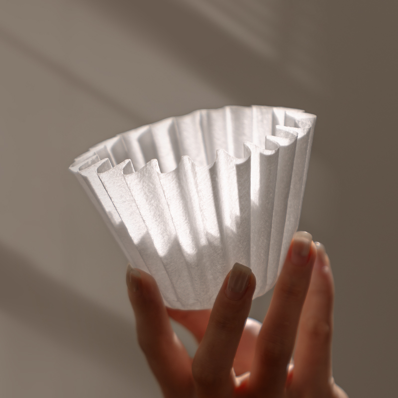 【新品】TIME MORE/泰摩咖啡 无纺布蛋糕形过滤布-50片