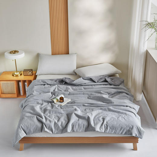 【条纹色织夏被】水洗棉夏被大豆纤维被条纹全棉柔软夏凉被空调被子 商品图4