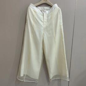 【抖音专属】飘纱裤24709334黄润