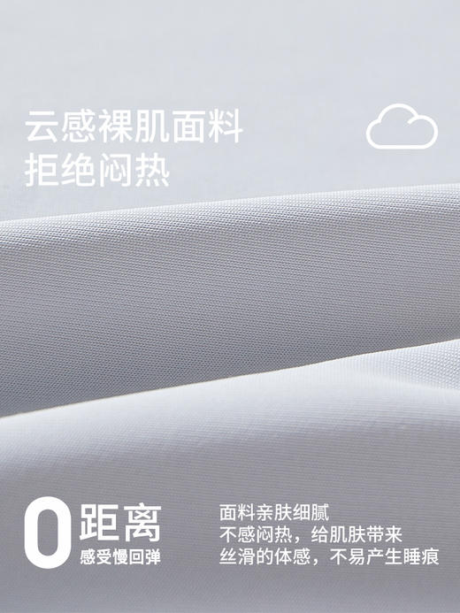佳丽斯慢回弹裸肌舒适面料深睡记忆枕 商品图6