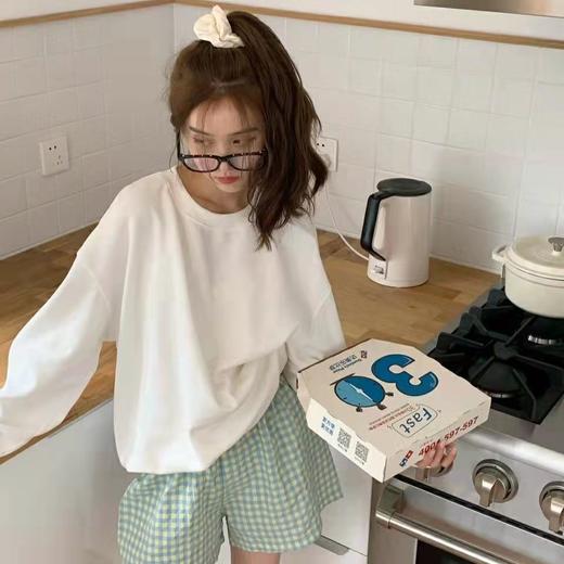 【YW】无忧购35元2件夏日宽松格子裤遛弯裤短裤(截单后7天发货) 商品图7