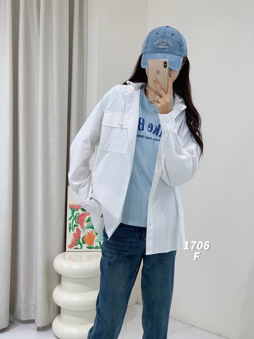 34GAR081706#可拆带帽衬衫 商品图1