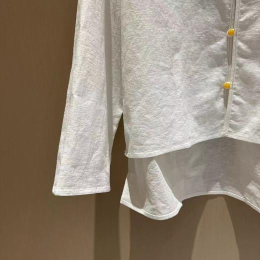 【抖音专属】新中式衬衣（24710632山矾-结缘款） 商品图2