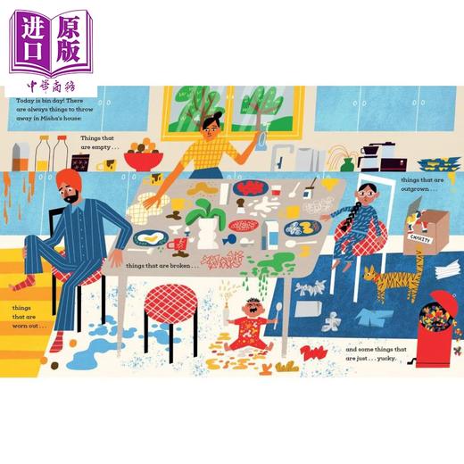 预售 【中商原版】回收日 我们扔掉的东西都去了哪里 Recycling Day What Happens to the Things We Throw Away 英文原版 儿童绘本 商品图2