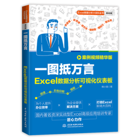 一图抵万言：Excel数据分析可视化仪表板（案例视频精华版）