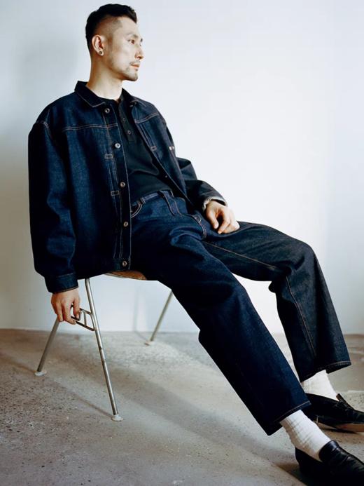 SUPERTOFU(SPTF) /RC-SS25-J210/ 麦穗工字扣 木梭机领唛 12.3oz牛仔 TYPE1夹克 商品图1