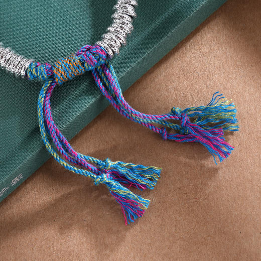 子佩集S925银【神采飞扬】手链【SL00097】纯银钱串腰缠万贯盘缠盘缠2504 商品图3