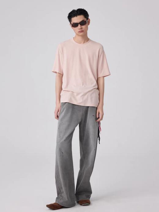 Simple Project/Y2502/美利奴羊毛宽松圆领T恤 商品图1