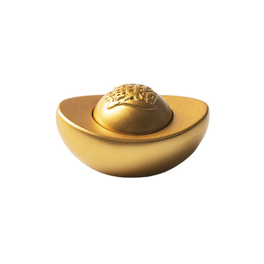 朱炳仁铜 招财进宝元宝 摆件金元宝铜桌面乔迁礼品礼物聚宝盆装饰品 商品图0