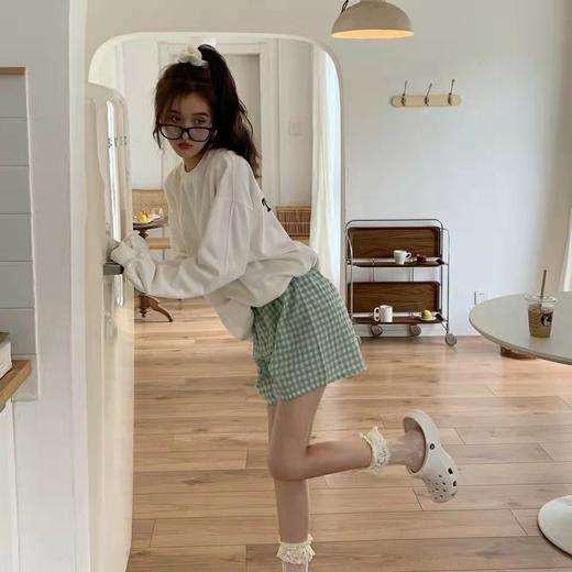 【YW】无忧购35元2件夏日宽松格子裤遛弯裤短裤(截单后7天发货) 商品图9