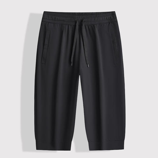 【DK】大依优型大码男装冰丝短裤五分裤中裤弹力加肥加大大号短裤运动男士胖子 商品图5