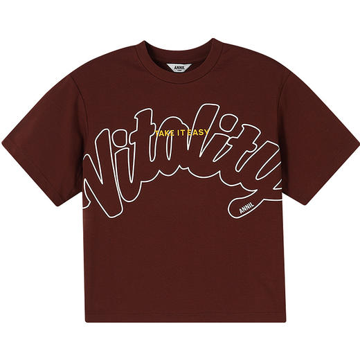 【实体店同款】男童圆领短袖针织衫夏季新款安奈儿童装AB521643 商品图6