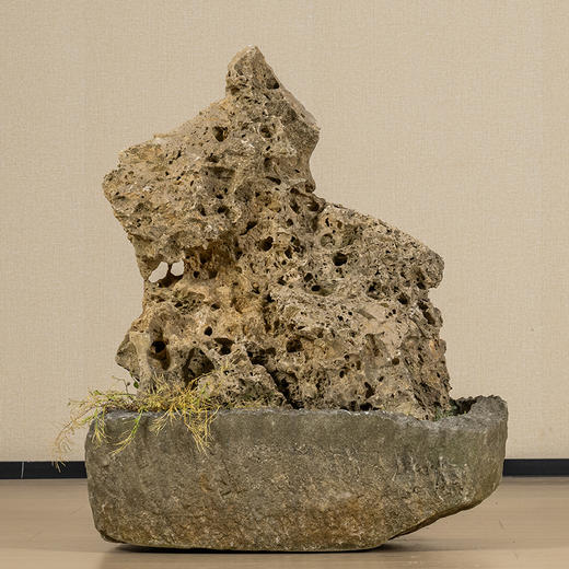 清	昆石赏石及石盆 商品图1