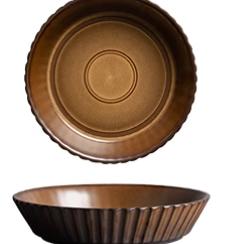 炽黑条纹深盘 8.5寸 商品图0