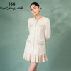 郭培成衣品牌精品系列中式千金风珍珠亮片粗花呢连衣裙 商品缩略图3