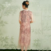 乔万尼真丝连衣裙桑蚕丝100%新中式假两件设计EM2E873 商品缩略图4