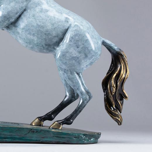 朱炳仁铜 乾隆八骏之腾雾 商品图4