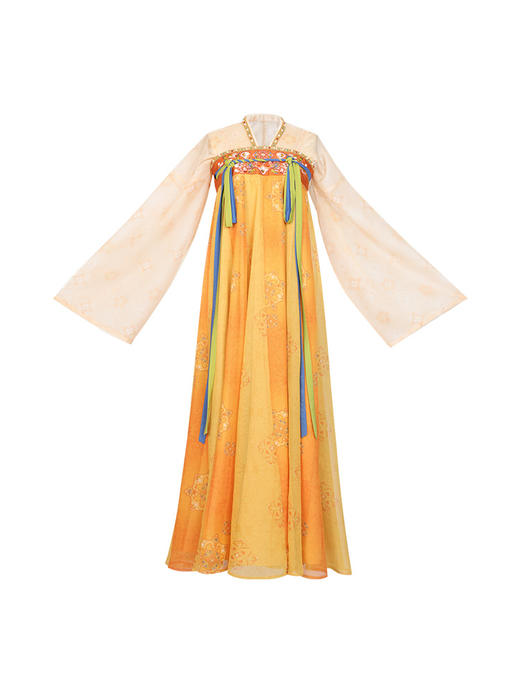 【重回汉唐长安渡】正品原创唐制齐胸破裙套装国风汉服女款春夏 商品图5