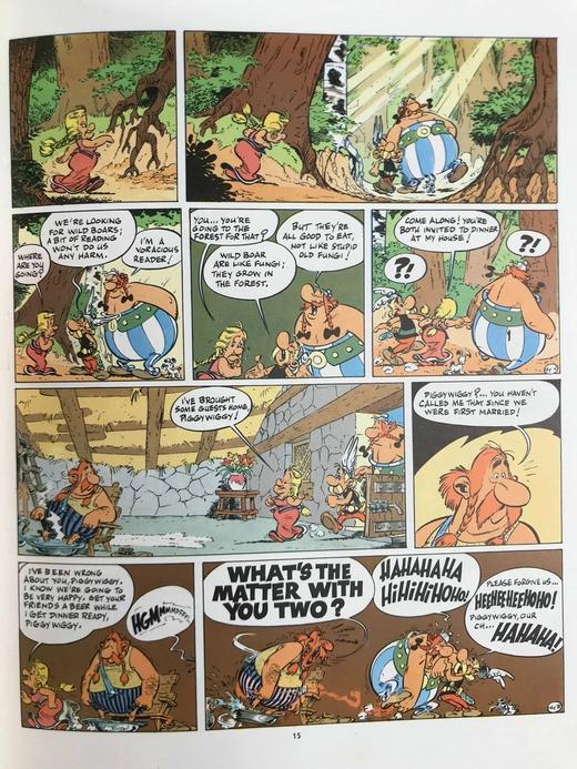 法国经典老漫画《高卢勇士阿斯特里克斯历险记》 精装16开 商品图12