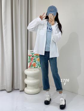 34GAR081706#可拆带帽衬衫