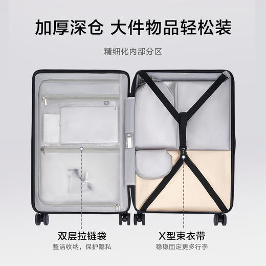 【多样屋专柜】爱华仕拉杆箱 钢琴箱行李箱旅游箱白色出游 商品图5