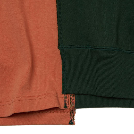 kolor BEACON Sweater REMAKE不规则拼接短袖圆领卫衣 商品图2