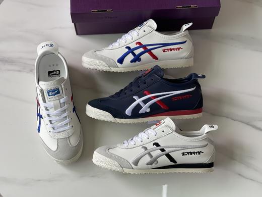 羊皮纯原版本 Onitsuka Tiger MEXICO 66 SD 鬼冢虎  复古运动休闲鞋   这一系列是这个品牌里最高端产品了！ 鬼冢虎刺绣日本手工制 舒适度99%，刺绣还原率100% 商品图0