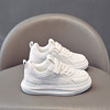 儿童秋季小白鞋运动鞋男女童软底中大童皮面透气防滑轻便百搭小白鞋24-38码 商品缩略图3