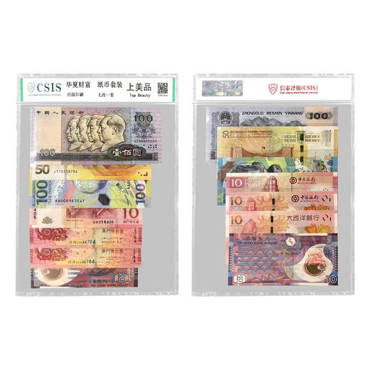 华夏财富纸币套装封装版 商品图4