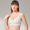 QC-W6202*  夏季大胸显小薄款透气内衣女大码防下垂无钢圈收副乳文胸光面无痕（单件） 商品缩略图1
