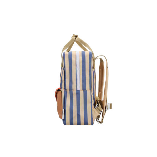 Sticky Lemon小柠檬 深海系列 中号 条纹（粉/麦黄）儿童背包 适合4岁+ SL1802277 商品图6