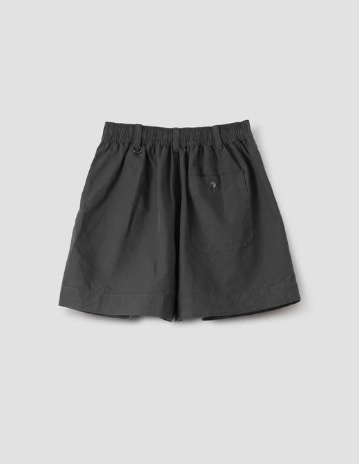 MHL  石灰色/碳灰色棉麻双褶短裤 商品图10