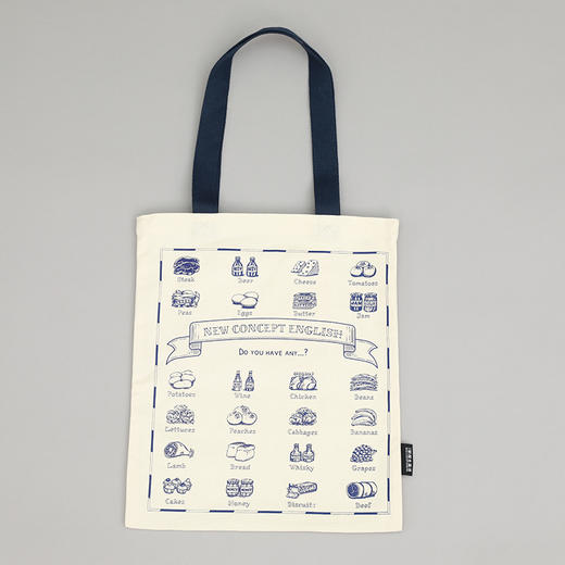 英伦风格帆布包FoodBag（新概念英语文创） 商品图2