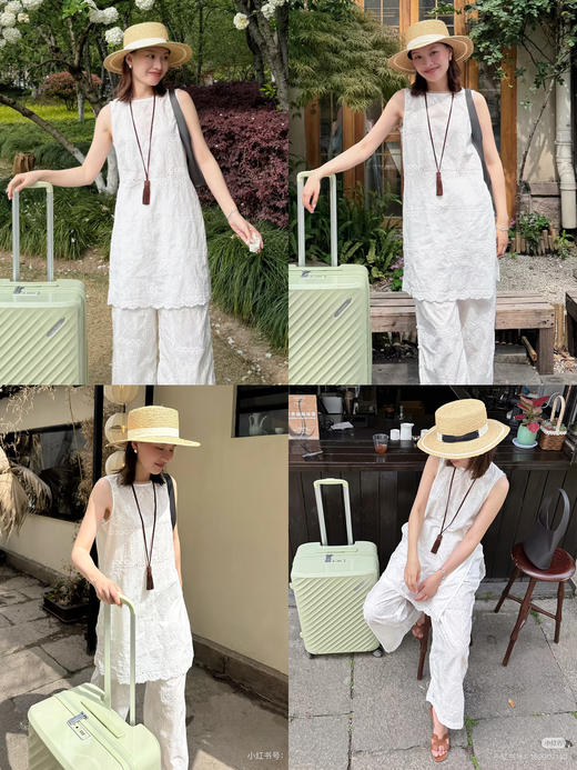 HIDEMI 节日系列进口麂皮流苏项链挂件 黑色/棕色 商品图3