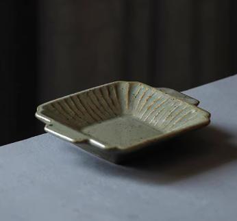 双耳味碟方绿 商品图0