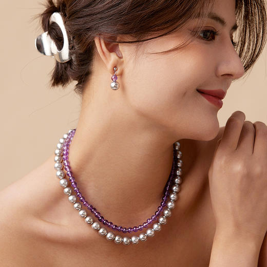 Manreya玛芮雅2025母亲节好礼推荐系列丨淡水珍珠、银镀金、水晶、施家珍珠款（定制款预售7天） 商品图1