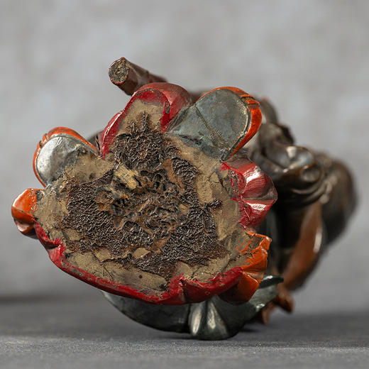 清	木胎髹漆寿星人物摆件 商品图4