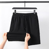 【DK】大依优型大码男装冰丝短裤五分裤中裤弹力加肥加大大号短裤运动男士胖子 商品缩略图3