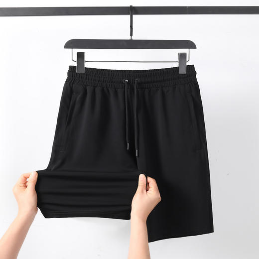 【DK】大依优型大码男装冰丝短裤五分裤中裤弹力加肥加大大号短裤运动男士胖子 商品图3