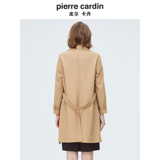 [皮尔卡丹女装]简约知性修身通勤干练气质连衣裙 商品图2