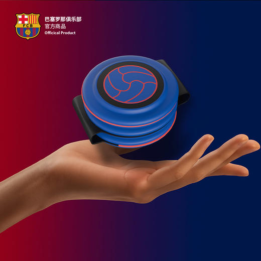 【官方正版】巴塞罗那俱乐部丨巴萨无线磁吸充电器苹果手表手机耳机三合一可折叠 商品图2