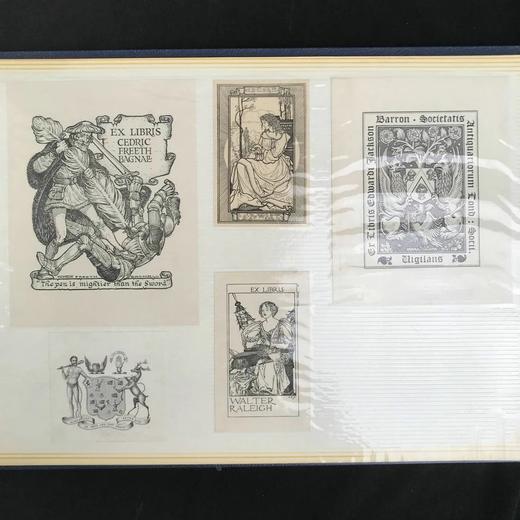 藏书票与工坊标识收集册三册 商品图10